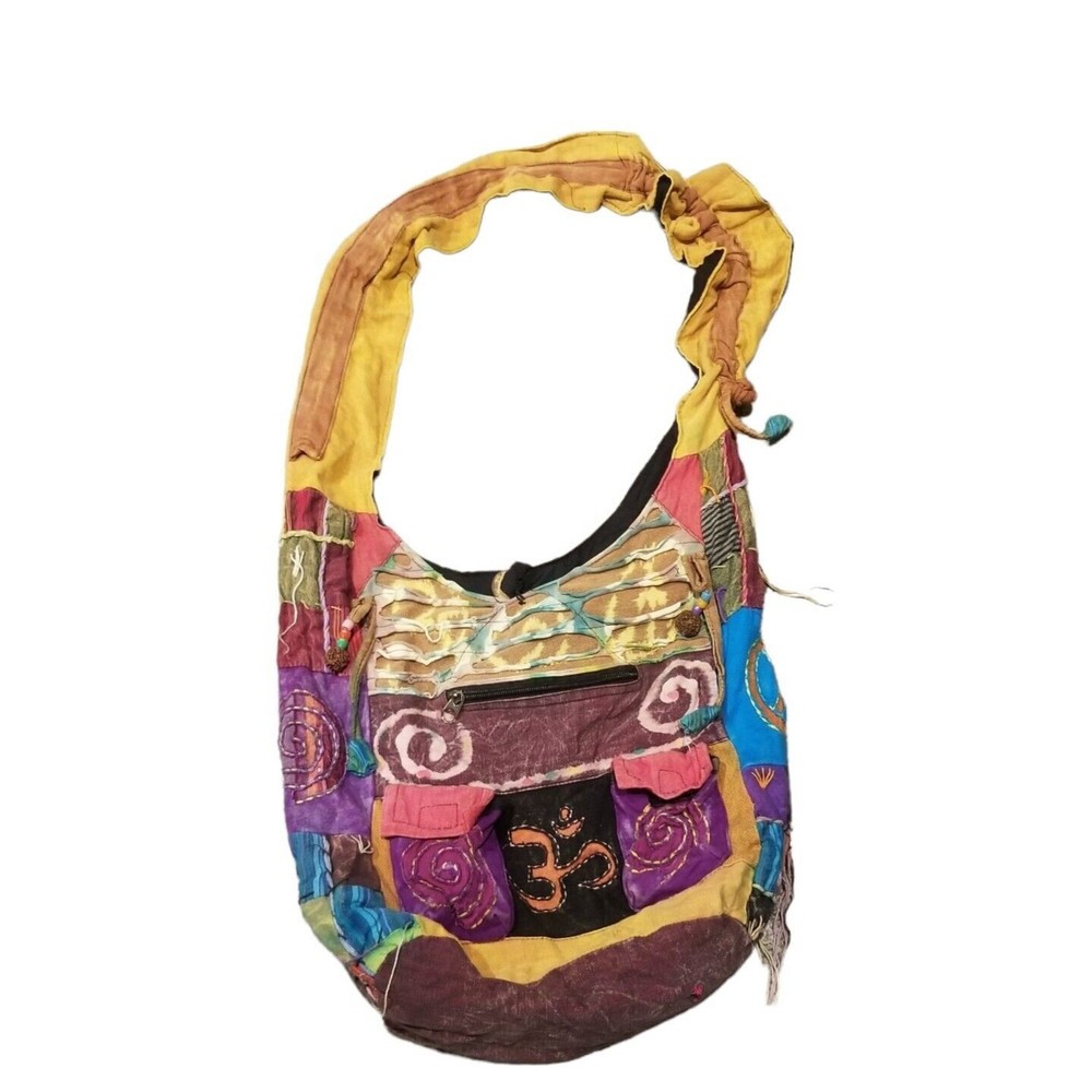 Rising International Women's Hippie Crossbody Shoulder Bag Sun Patchwork Boho